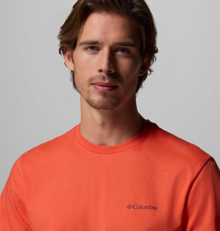 Men's CSC Logo Organic Cotton T-Shirt, Color: Zing, Boxy Brand, image 5