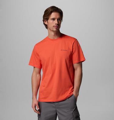 Men's CSC Logo Organic Cotton T-Shirt, Color: Zing, Boxy Brand, image 3