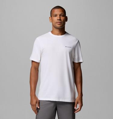 Camiseta de algod&oacute;n org&aacute;nico CSC Outdoor para hombre, Color: White, Scoped View, image 65