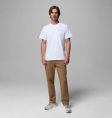 Men's CSC Outdoor Organic Cotton T-Shirt, Color: White, Shining Landscape, image 6