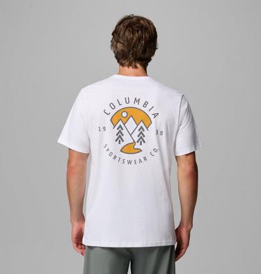T-shirt Outdoor en Coton Biologique CSC Homme, Color: White, Naturally Boundless, image 9
