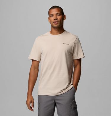 Men's CSC Outdoor Organic Cotton T-Shirt, Color: Dark Stone, Scoped View, image 23