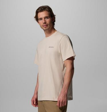 Men's CSC Outdoor Organic Cotton T-Shirt, Color: Dark Stone, Sunscape, image 16