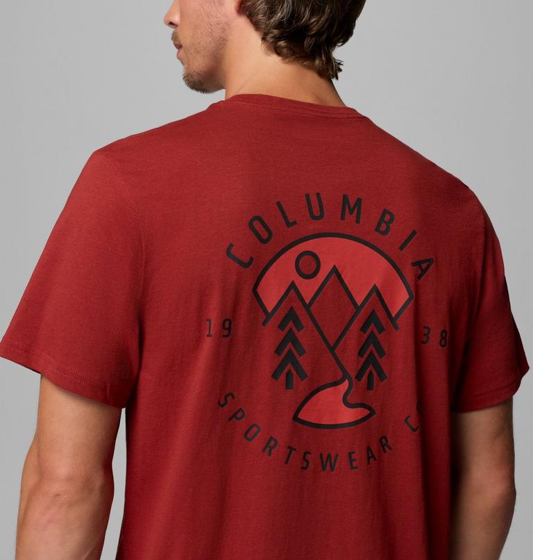 T-shirt Outdoor en Coton Biologique CSC Homme, Color: Red Oxide, Naturally Boundless, image 5