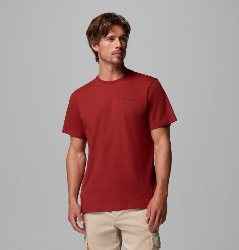 T-shirt Outdoor en Coton Biologique CSC Homme, Color: Red Oxide, Naturally Boundless, image 3