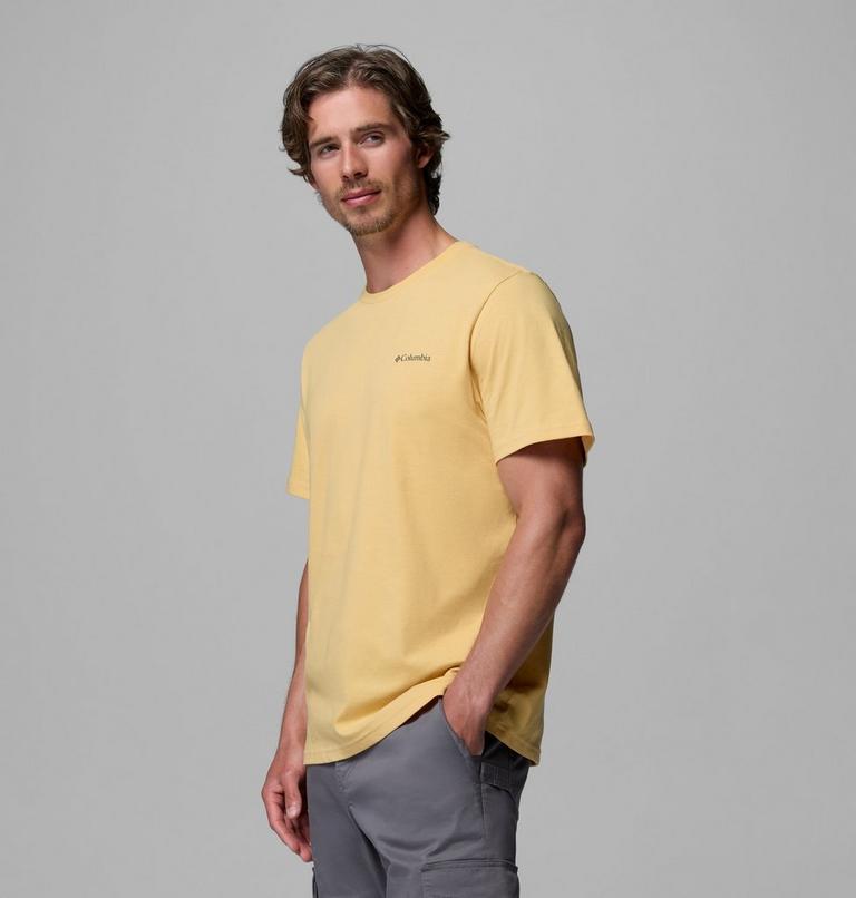 Men's CSC Outdoor Organic Cotton T-Shirt, Color: Sand Dune, Scoped View, image 4