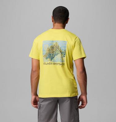 CSC Outdoor-T-Shirt aus Bio-Baumwolle f&uuml;r M&auml;nner, Color: Acid Yellow, Sunscape, image 21