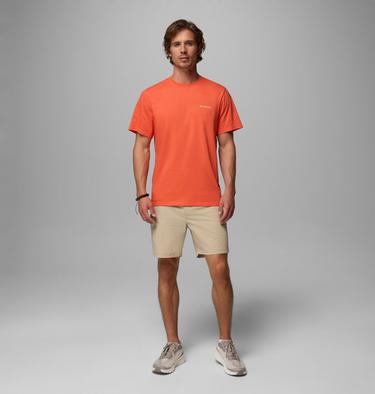 Camiseta de algod&oacute;n org&aacute;nico CSC Outdoor para hombre, Color: Zing, Sunscape, image 4