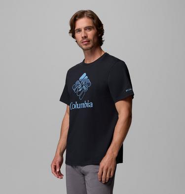 Men's Organic Cotton Graphic T-Shirt, Color: Black, Heavenly Stacked Gem, image 16