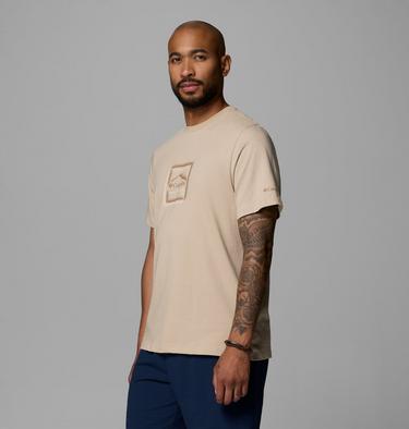 Men's Organic Cotton Graphic T-Shirt, Color: Ancient Fossil, Illuminated Brand, image 16