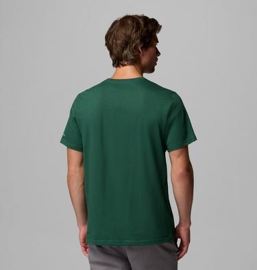 Men's Organic Cotton Graphic T-Shirt, Color: Rain Forest, Heavenly Stacked Gem, image 11