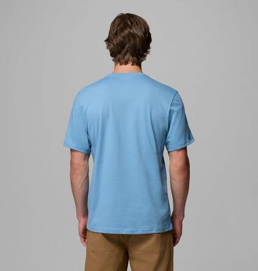 Men's Organic Cotton Graphic T-Shirt, Color: Rainy Day, Retro Scoped, image 11