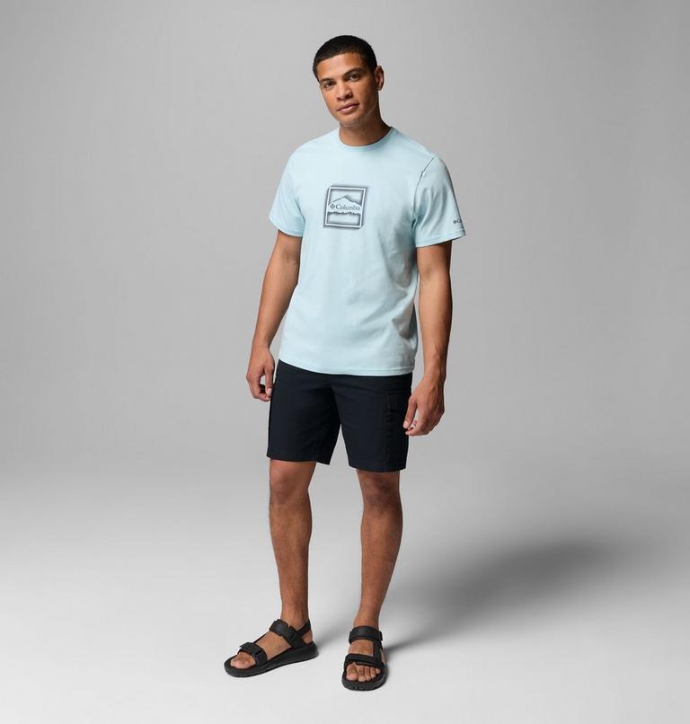 Men's Organic Cotton Graphic T-Shirt, Color: Marine Light, Illuminated Brand, image 2