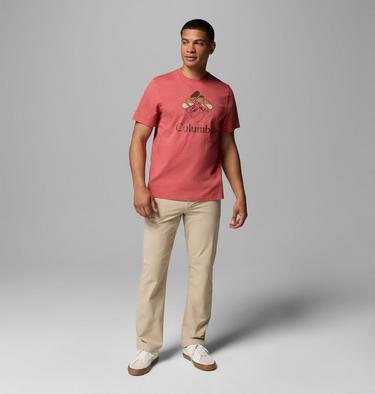 T-Shirt aus Bio-Baumwolle mit Grafik f&uuml;r M&auml;nner, Color: Washed Red, Heavenly Stacked Gem, image 38