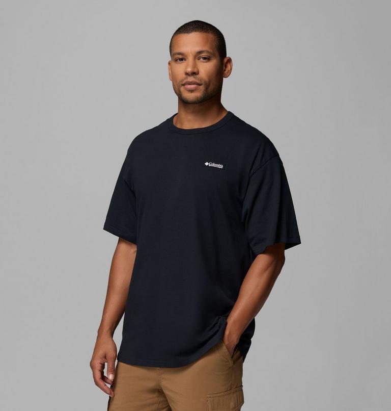 Men's CSC Heavyweight Back Graphic T-Shirt, Color: Black, Photoreal, image 4