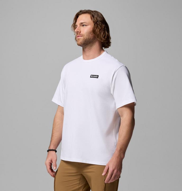 Men's CSC Heavyweight Back Graphic T-Shirt, Color: White, Photoreal CMYK, image 4