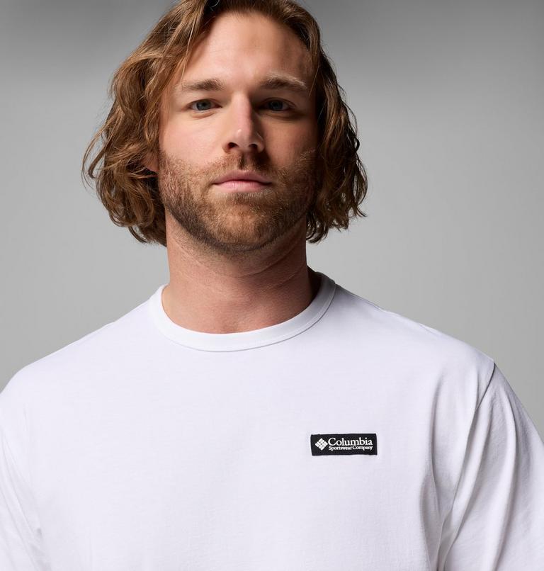 Men's CSC Heavyweight Back Graphic T-Shirt, Color: White, Photoreal CMYK, image 5