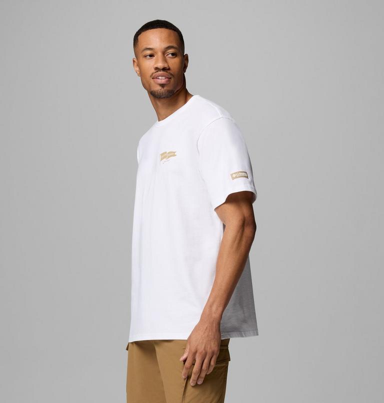 Men's CSC Heavyweight Back Graphic T-Shirt, Color: White, Heritage, image 4