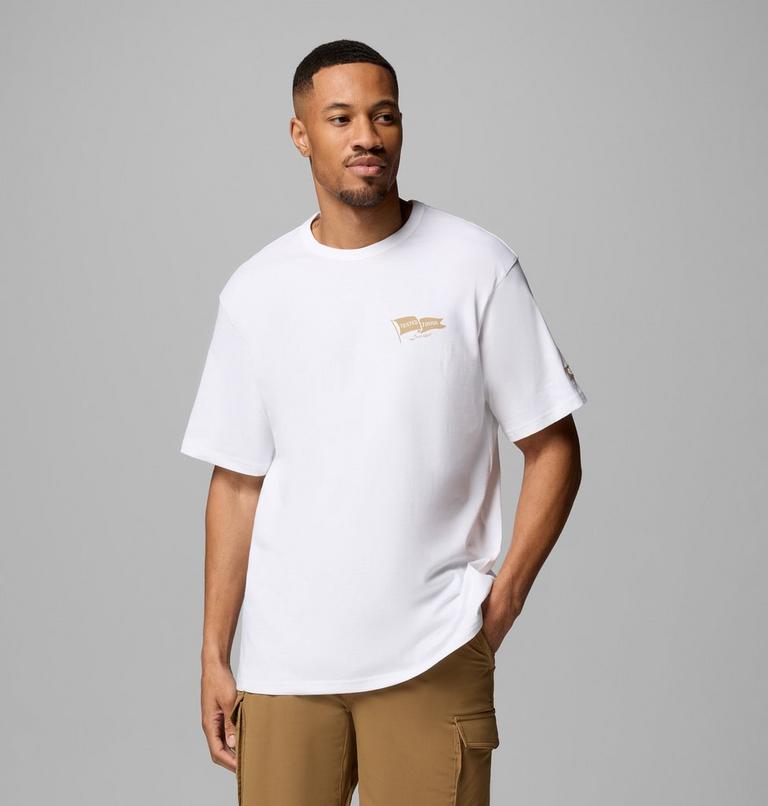 Men's CSC Heavyweight Back Graphic T-Shirt, Color: White, Heritage, image 1