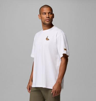 Men's CSC Heavyweight Back Graphic T-Shirt, Color: White Duck Heritage, image 8