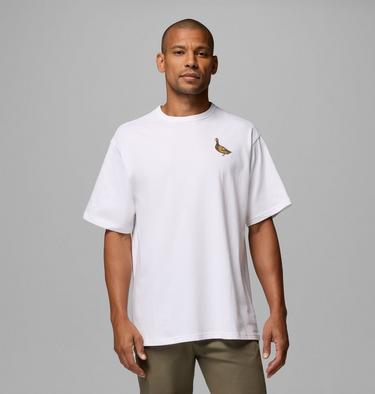 Men's CSC Heavyweight Back Graphic T-Shirt, Color: White Duck Heritage, image 7