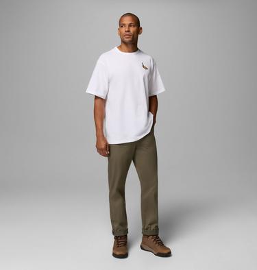 Men's CSC Heavyweight Back Graphic T-Shirt, Color: White Duck Heritage, image 6