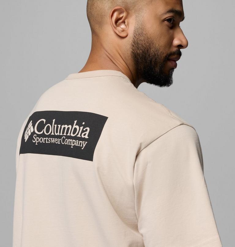 Men's CSC Heavyweight Back Graphic T-Shirt, Color: Dark Stone CSC Box Logo, image 6