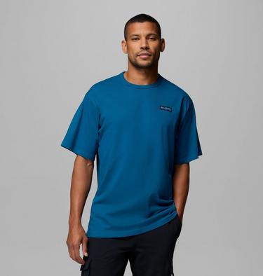 Men's CSC Heavyweight Back Graphic T-Shirt, Color: Phoenix Blue CSC Box Logo, image 9