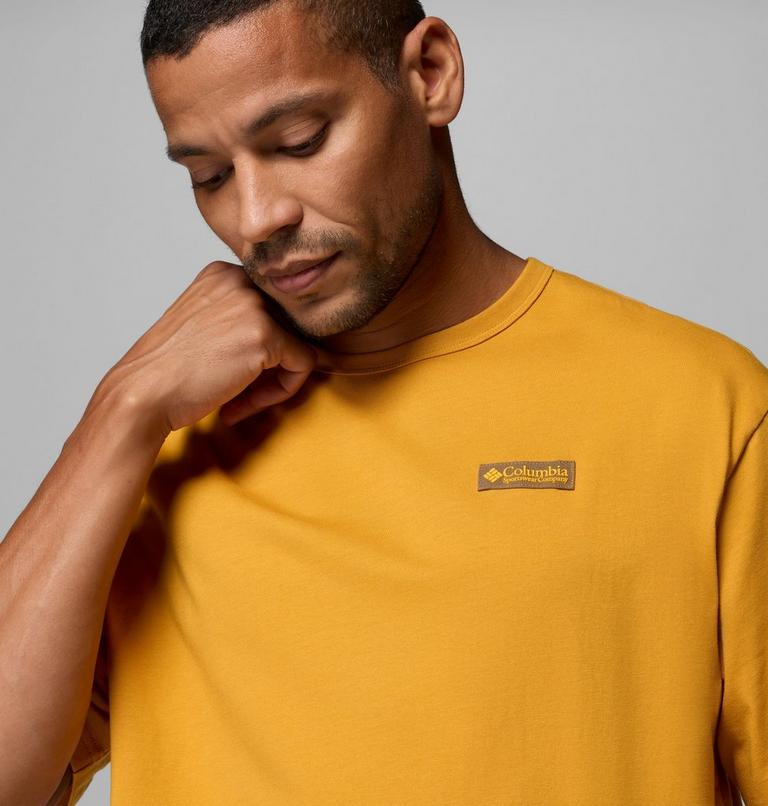 Men's CSC Heavyweight Back Graphic T-Shirt, Color: Squash CSC Box Logo, image 5