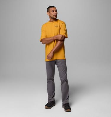 Men's CSC Heavyweight Back Graphic T-Shirt, Color: Squash CSC Box Logo, image 22