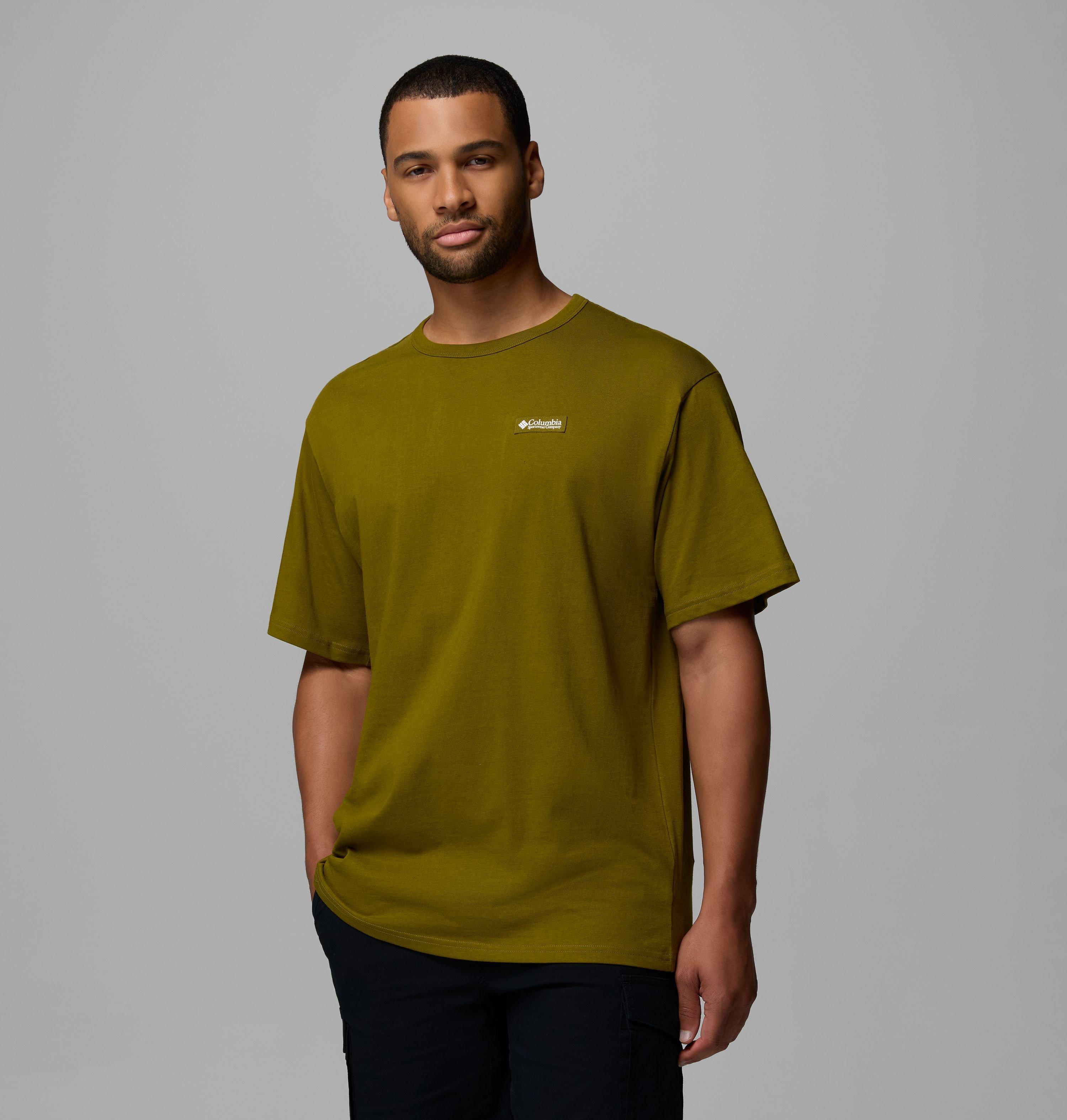 Columbia Sportswear Men's Green Columbia - Csc™ Heavyweight T-Shirt - Mossy Extra Large