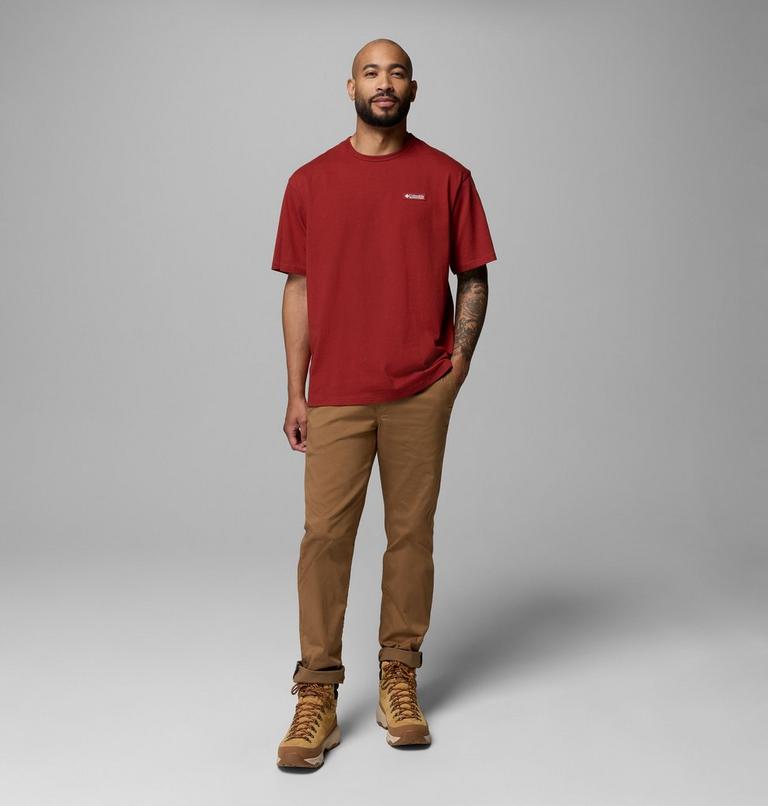 Men's CSC Heavyweight T-Shirt, Color: Red Oxide, image 2