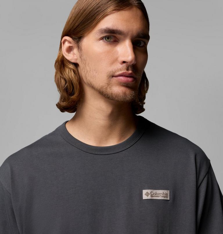 Men's CSC Heavyweight Iconic T-Shirt, Color: Shark, CSC Box Logo, image 5