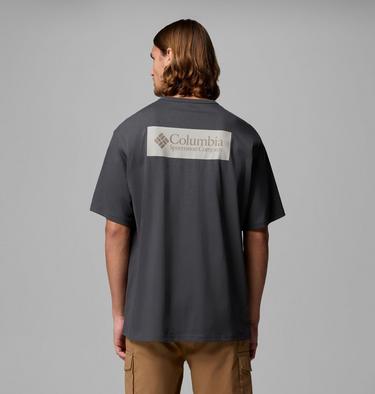 Men's CSC Heavyweight Iconic T-Shirt, Color: Shark, CSC Box Logo, image 11