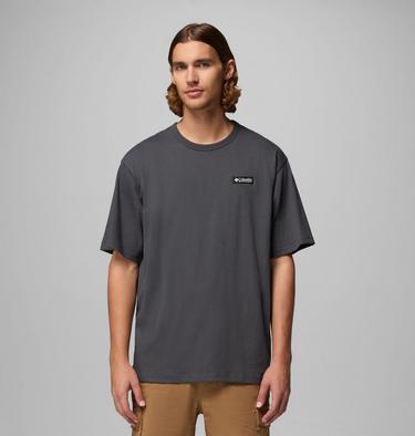 Men's CSC Heavyweight Iconic T-Shirt, Color: Shark, Repeated Peaks, image 23