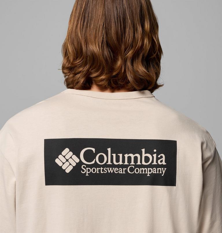 Men's CSC Heavyweight Iconic T-Shirt, Color: Dark Stone, CSC Box Logo, image 6