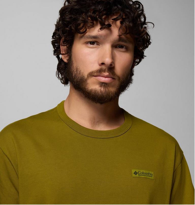 Men's CSC Heavyweight Iconic T-Shirt, Color: Mossy Green, CSC Box Logo, image 5