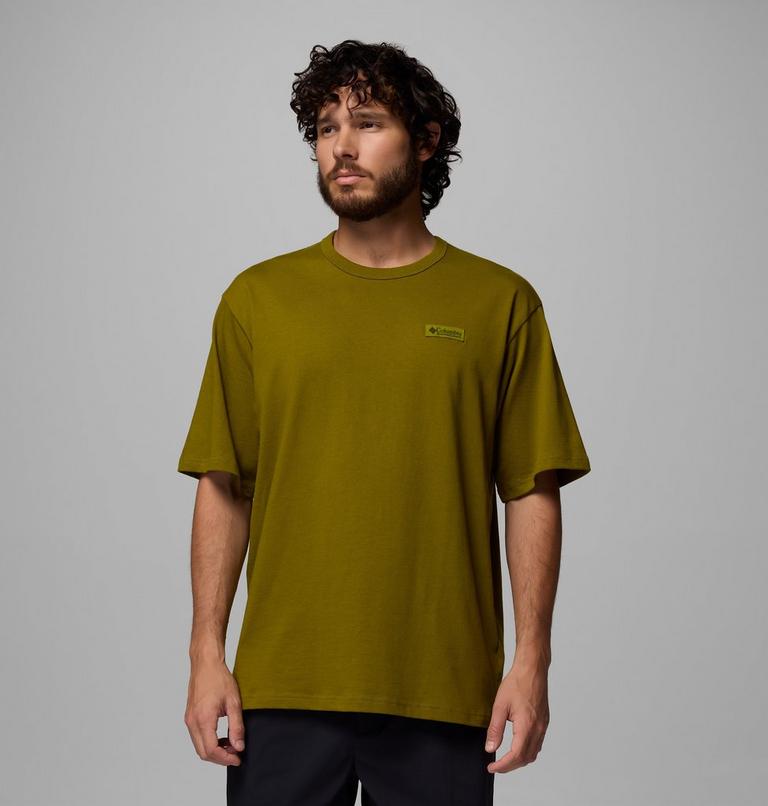 Men's CSC Heavyweight Iconic T-Shirt, Color: Mossy Green, CSC Box Logo, image 1
