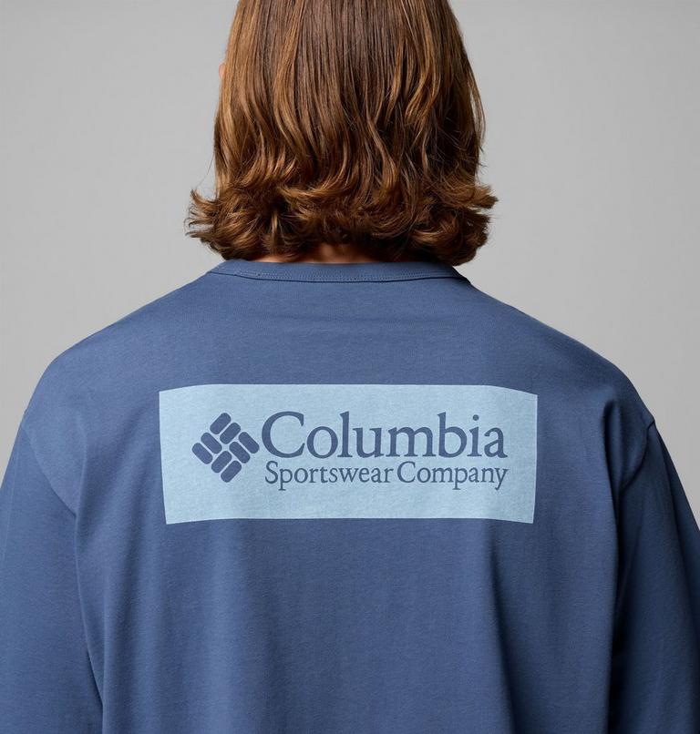 Men's CSC Heavyweight Iconic T-Shirt, Color: Dark Mountain, CSC Box Logo, image 6