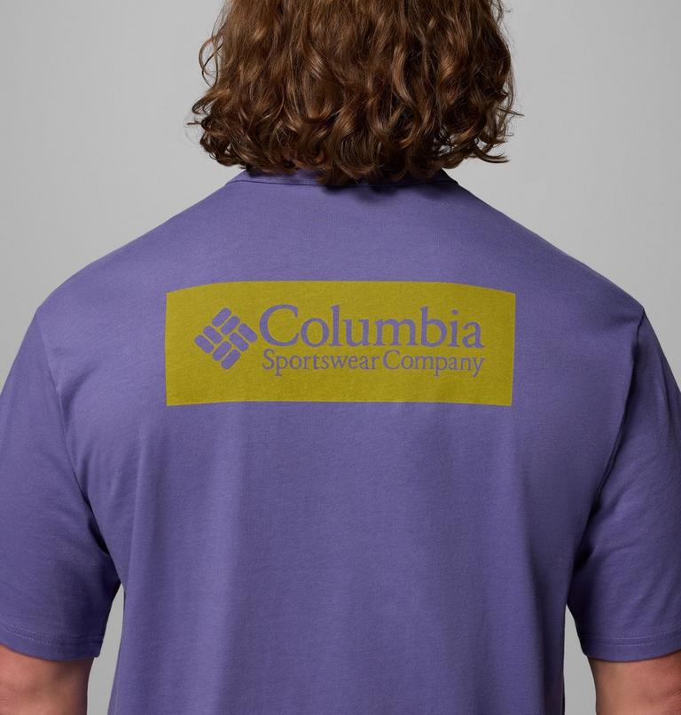 Men's CSC Heavyweight Iconic T-Shirt, Color: Stormwatch, CSC Box Logo, image 6