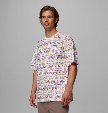 Men's CSC Heavyweight Printed T-Shirt, Color: Sea Salt, Horizons, image 12