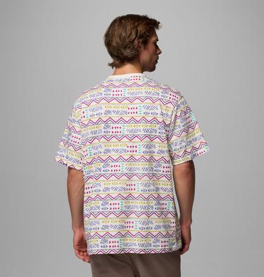 Men's CSC Heavyweight Printed T-Shirt, Color: Sea Salt, Horizons, image 11