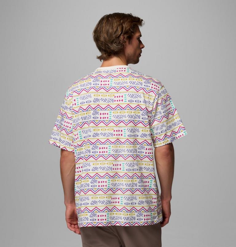 Men's CSC Heavyweight Printed T-Shirt, Color: Sea Salt, Horizons, image 3
