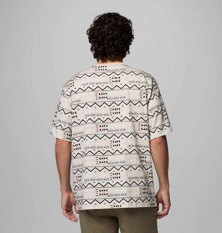 Men's CSC Heavyweight Printed T-Shirt, Color: Dark Stone, Horizons, image 3