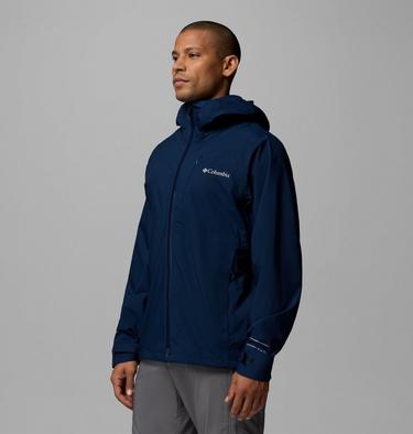 Men's Trailborne 2.5L Shell, Color: Collegiate Navy, image 12