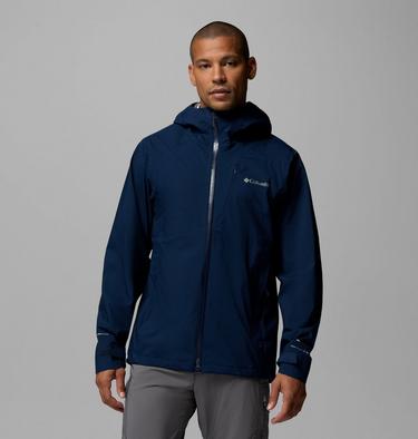 Men's Trailborne 2.5L Shell, Color: Collegiate Navy, image 9
