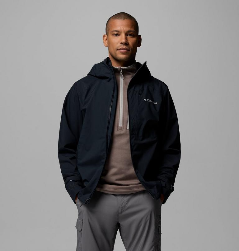 Chaqueta impermeable f&aacute;cil de guardar Trailborne 2.5L para hombre, Color: Black, image 5