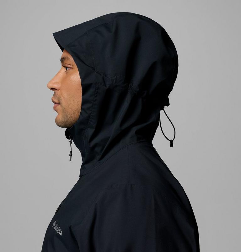 Chaqueta impermeable f&aacute;cil de guardar Trailborne 2.5L para hombre, Color: Black, image 8