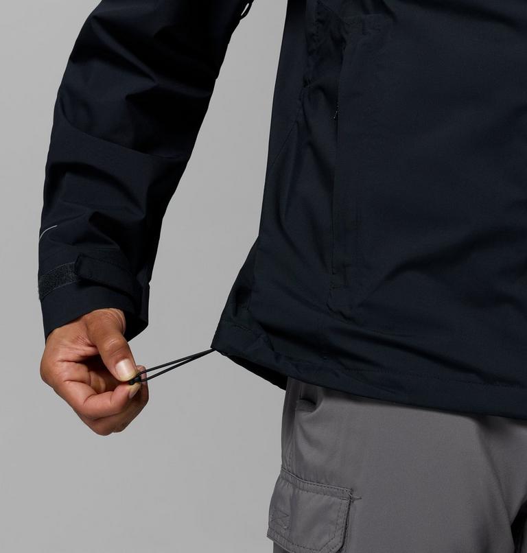 Chaqueta impermeable f&aacute;cil de guardar Trailborne 2.5L para hombre, Color: Black, image 12