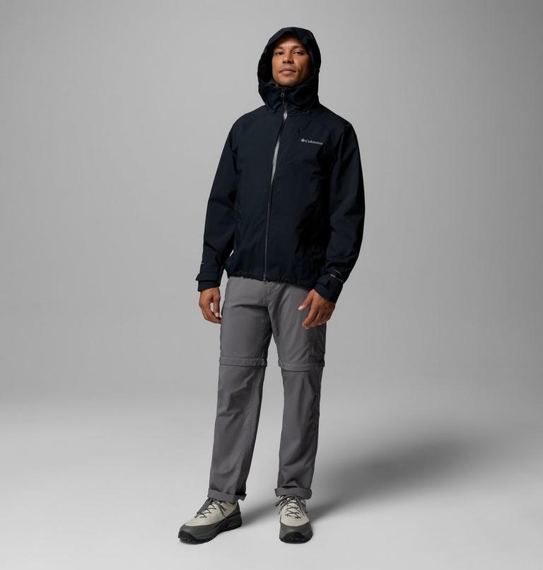 Chaqueta impermeable f&aacute;cil de guardar Trailborne 2.5L para hombre, Color: Black, image 2